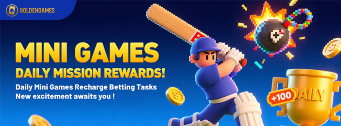 Referral bonus banner with 4 people holding coins and a phone, blue background with coins floating
